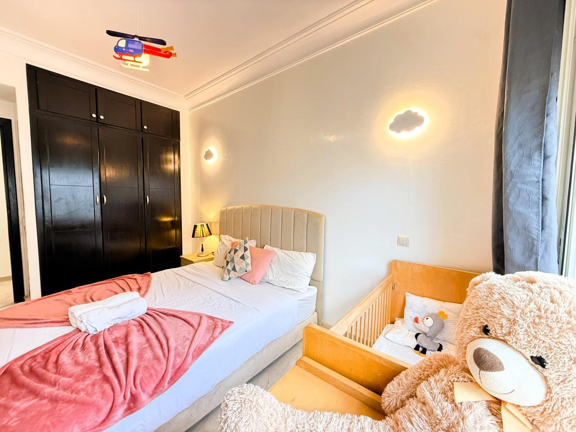 Cosy Greeny 3 Bdr - Downtown Near Oasis Train And Tramway Casablanca Zewnętrze zdjęcie